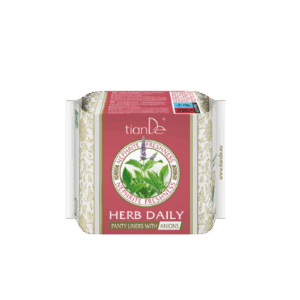 Absorbante zilnice pe bază de plante cu anioni, 20 buc