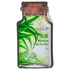 Mască facială hidratantă cu aloe vera