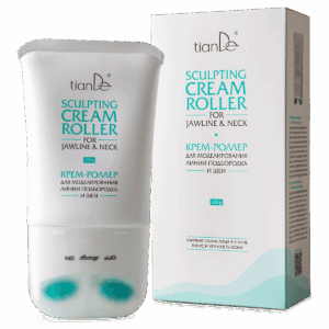 Rolă cremă sculptantă pentru maxilar și gât.
