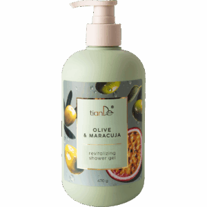 Gel de duș revitalizant cu măsline și maracuja 470 gr. (copie)
