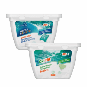 Detergenti pentru rufe curate și vase sclipitoare(1+1)